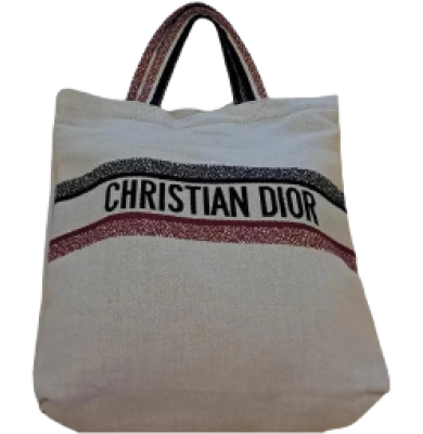 Dior Book Tote Large – Toile tricolore